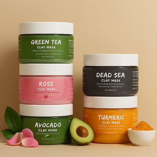 3-in-1 Botanical Clay Mask Set